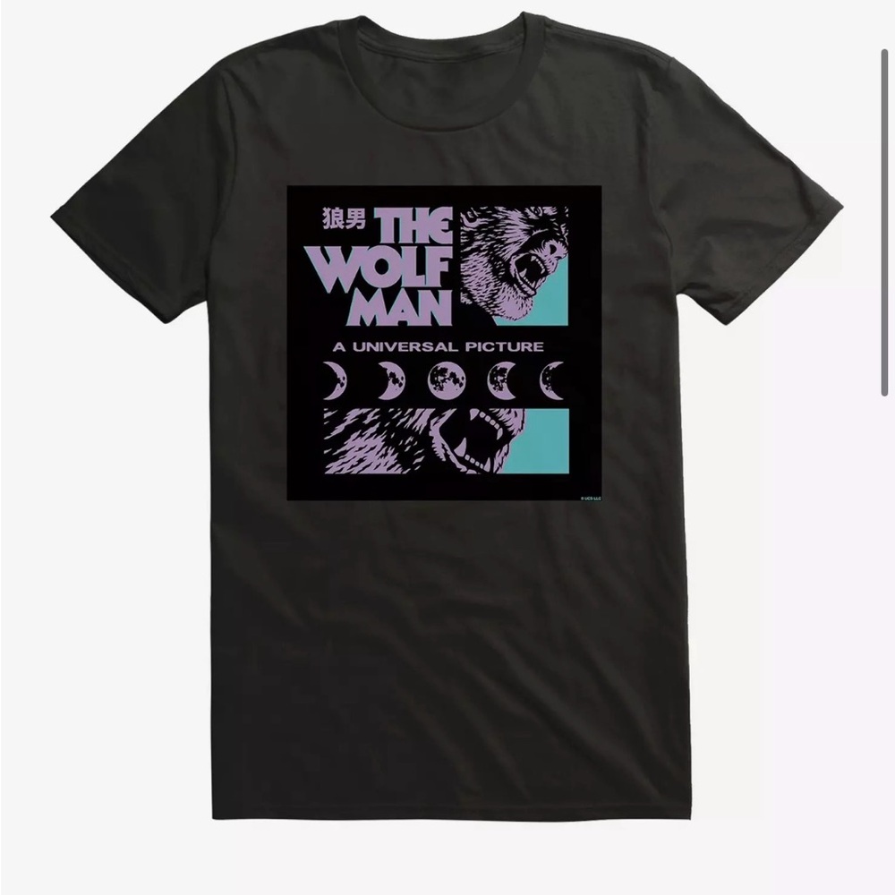 The Wolf Man Howl T-Shirt Universal Studio SZ LG